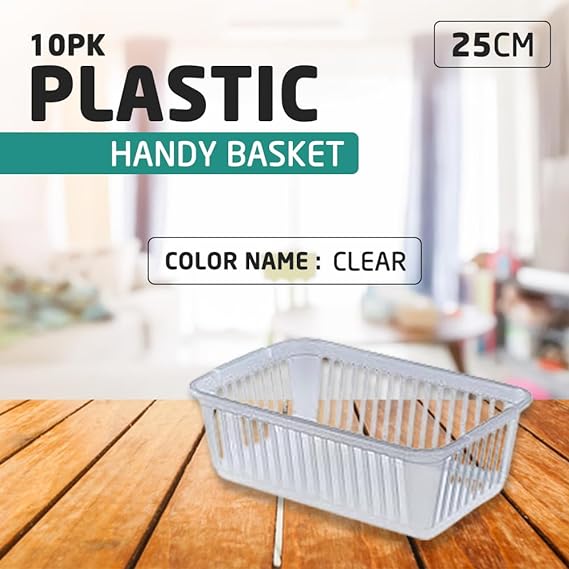 25 CM Plastic Storage Basket