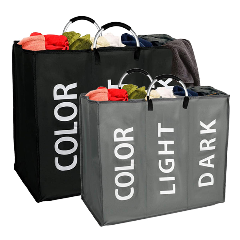 Triple Collapsible Laundry Bag