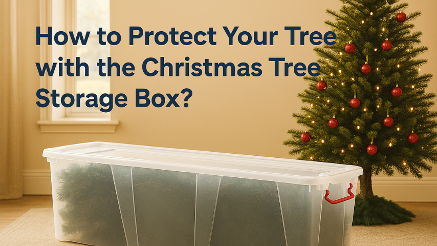 How to Protect Your Tree with the Christmas Tree Storage Box?