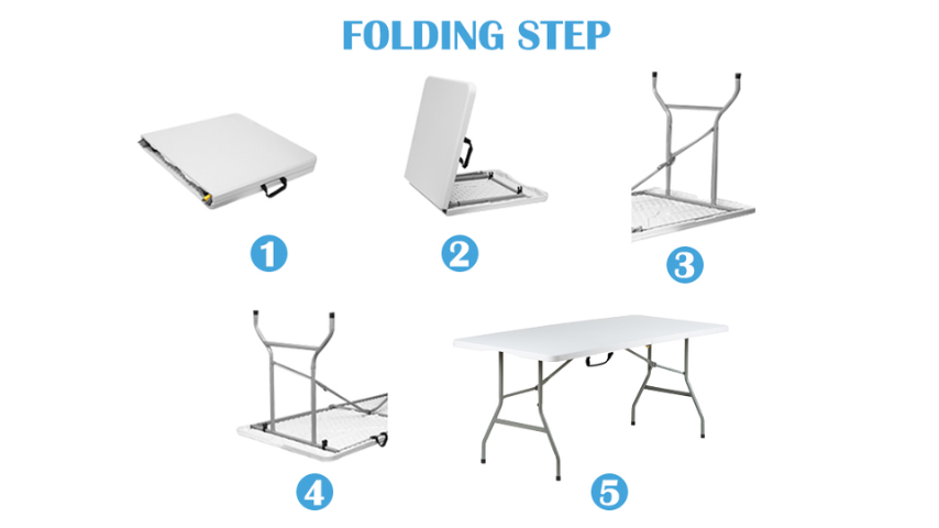 How to Assemble a Folding Table in 5 Simple Steps
