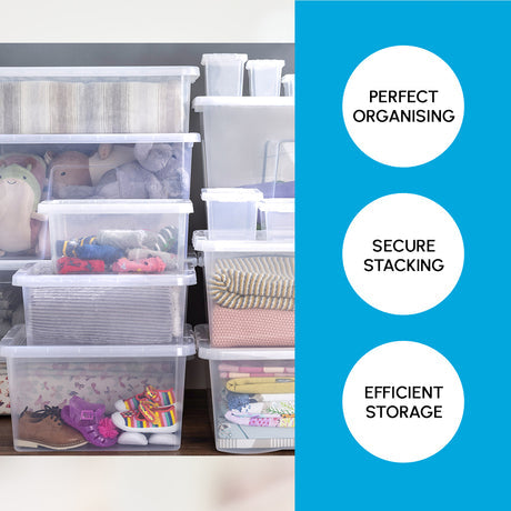 Plastic Stackable Storage Boxes
