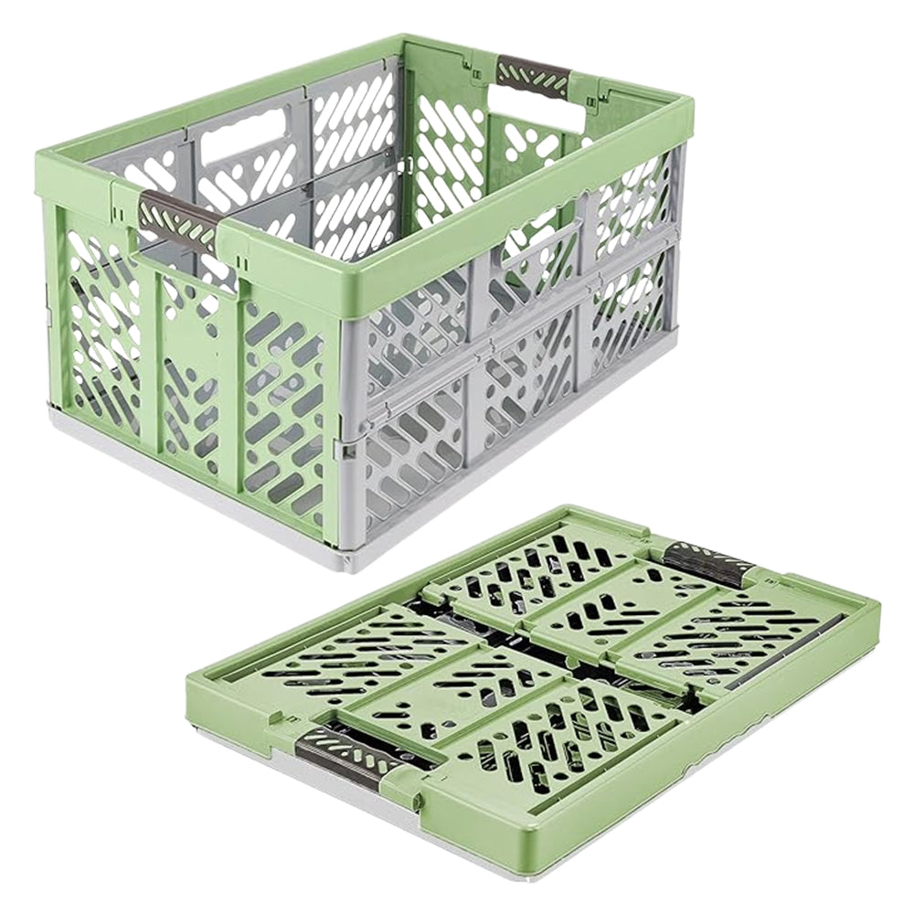 Green 45 Litre Folding Storage Box