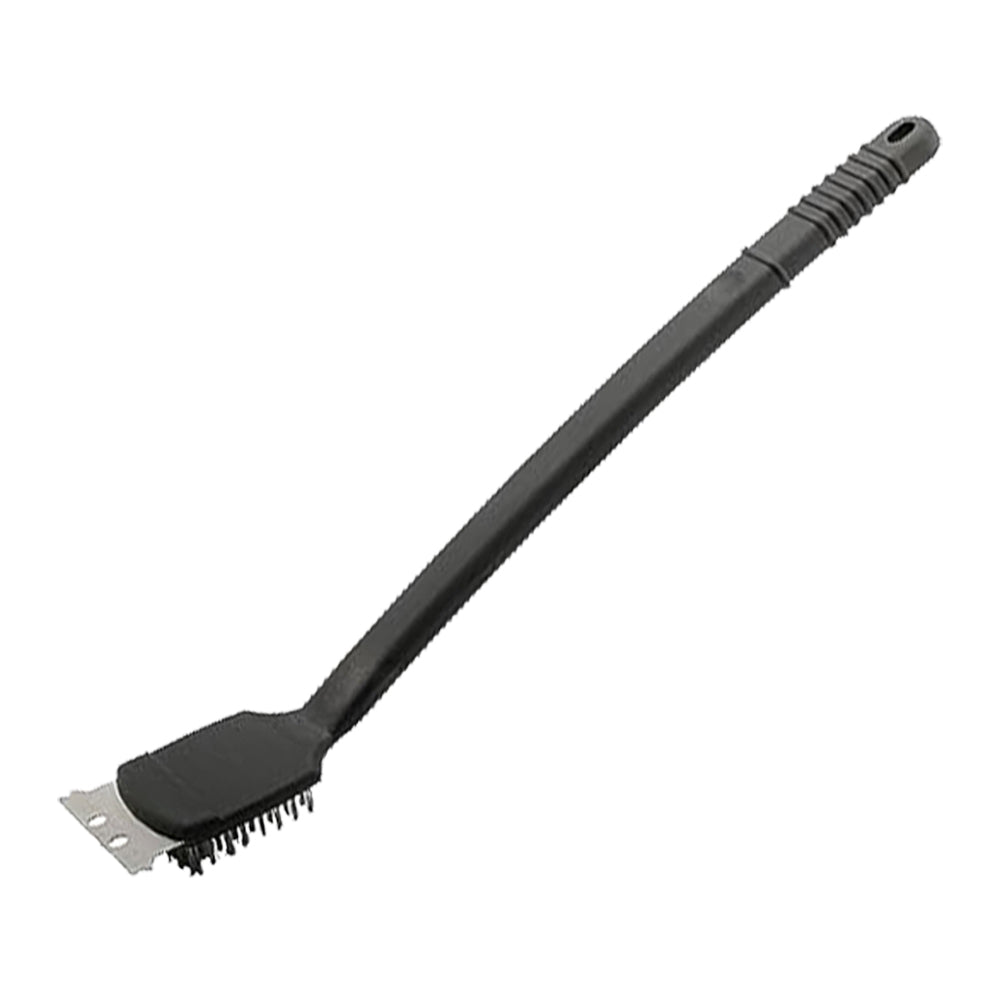 Heavy Duty Bristle with Stainless Steel Scraper