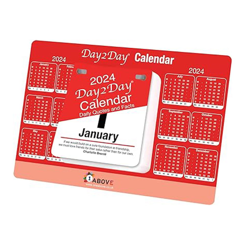 Day To Day Desk Calender - 2024
