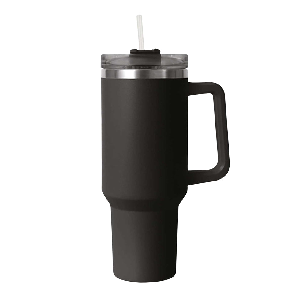 Black Stainless Steel Insulated Bottle