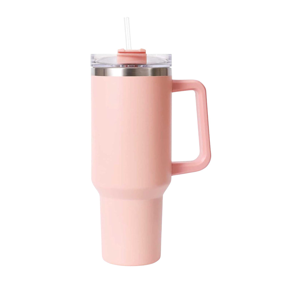 Pink Stainless Steel Insulated Bottle