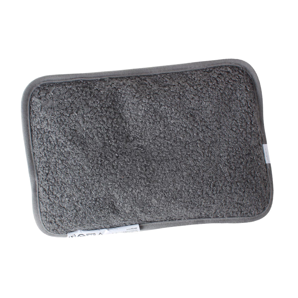 Grey Teddy Fabric Electric Hot Water