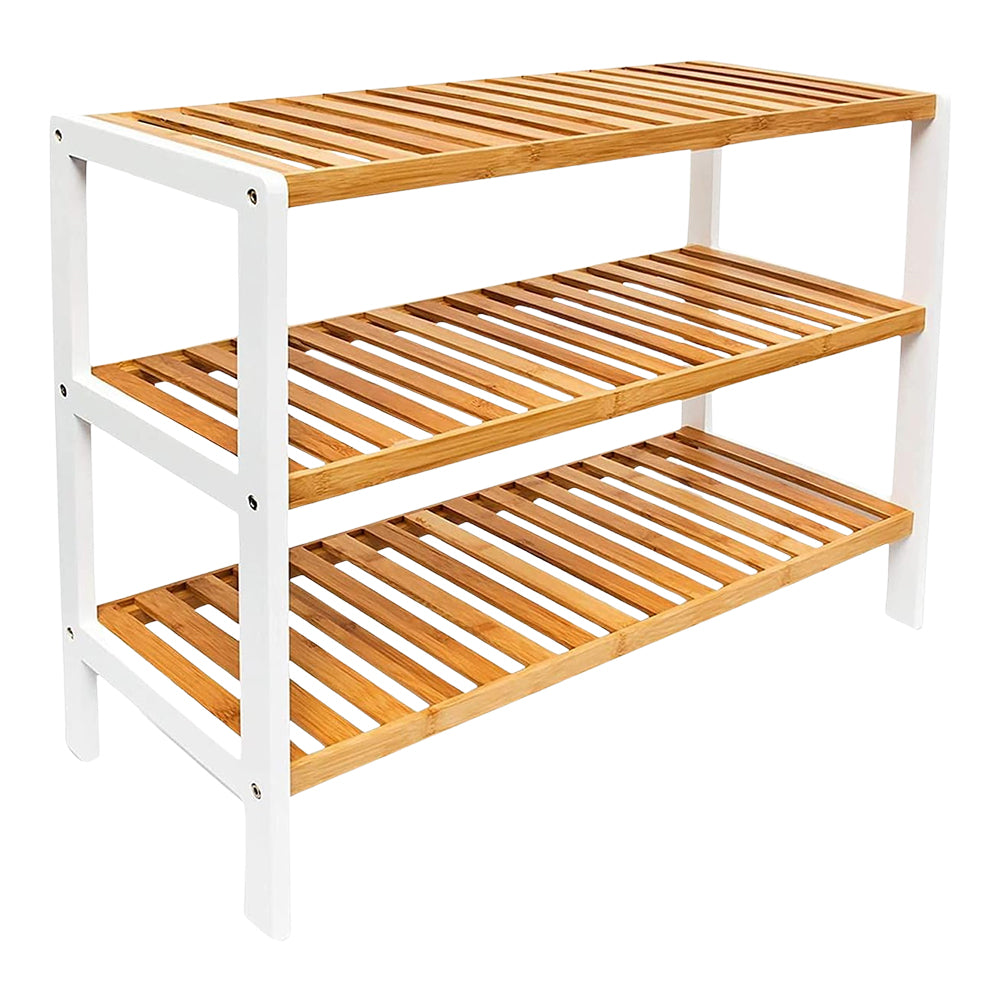 3 TIer Bamboo Shoe Rack
