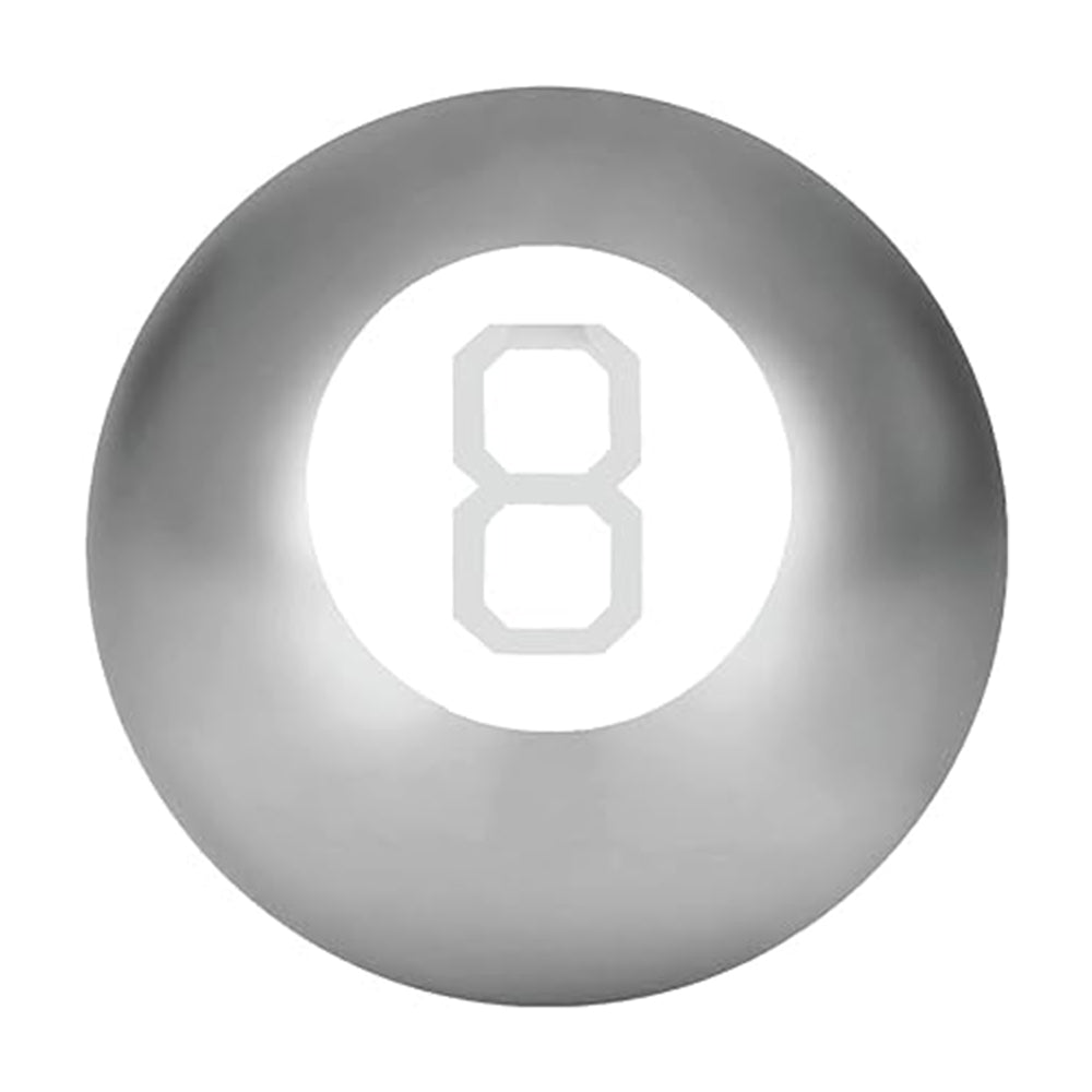 Silver Mystic 8 Ball