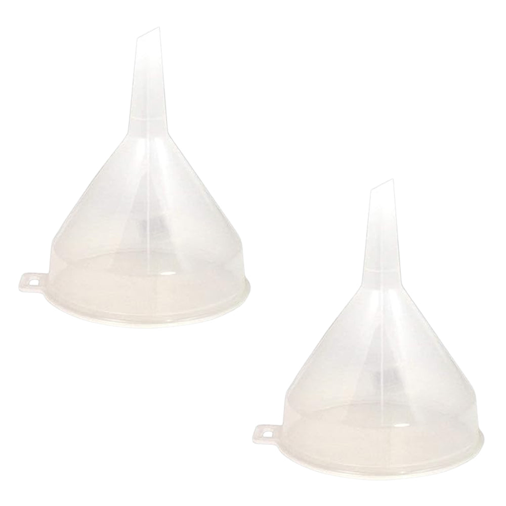 2 Pack Clear Plastic Funnel