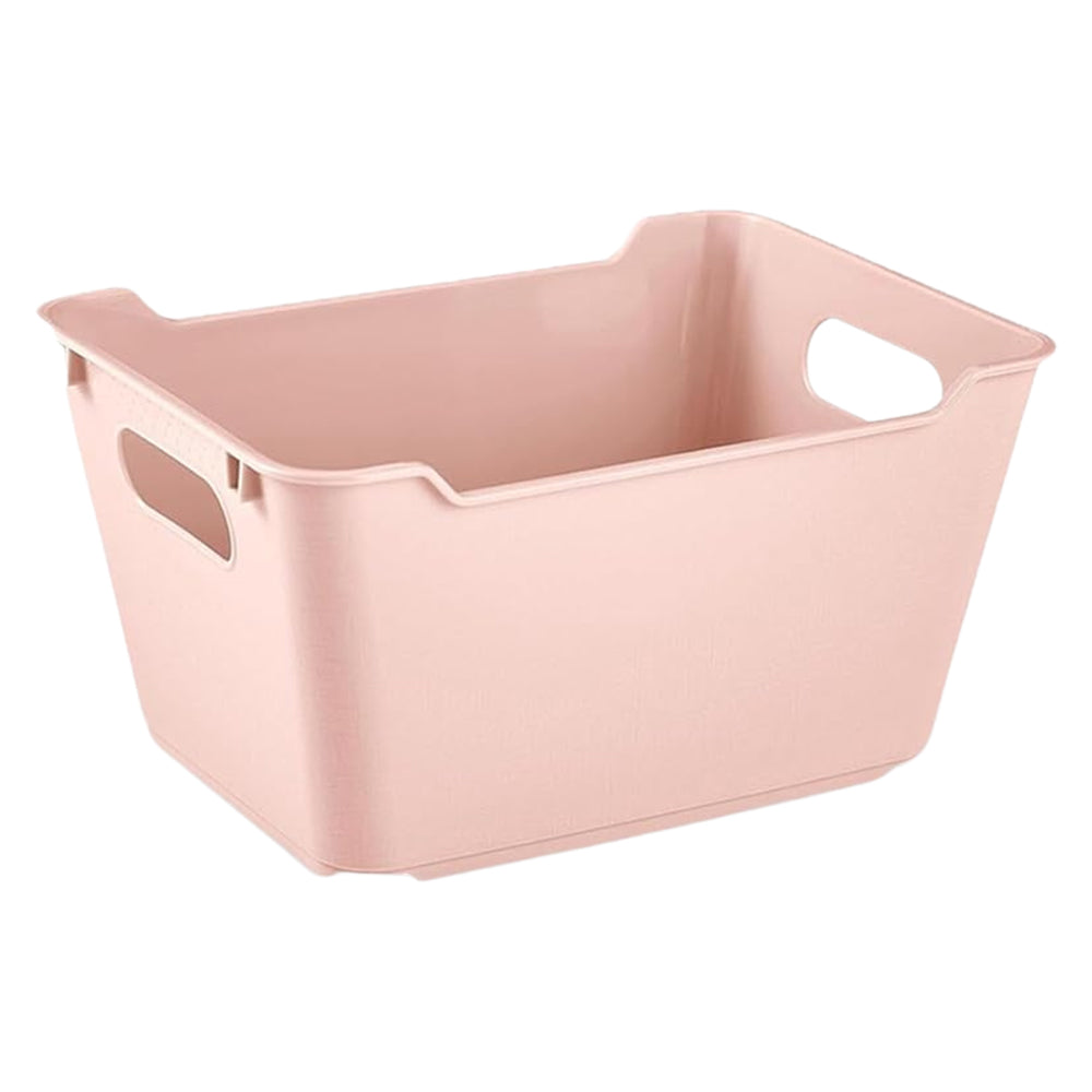 Pink 6L Plastic Studio Storage Baskets