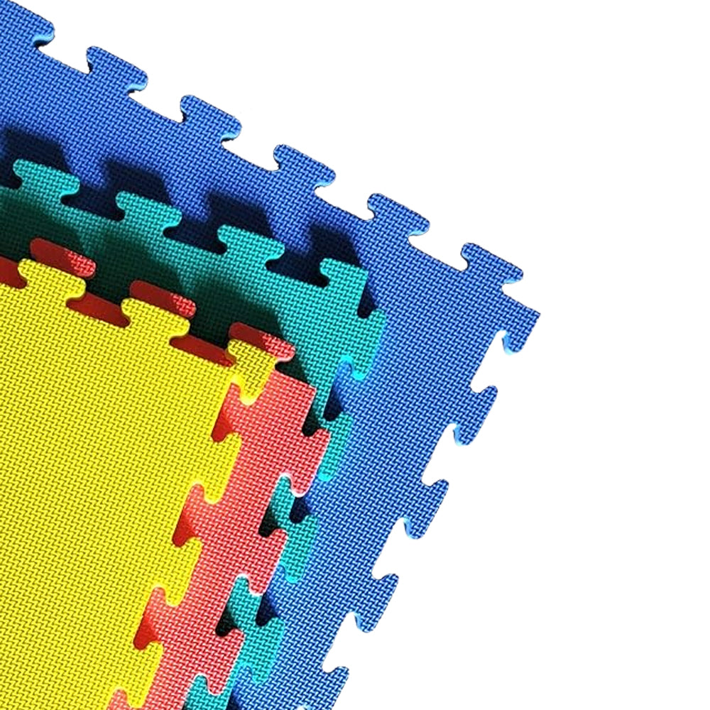 9 Piece Multicolor Foam Play Mat Set