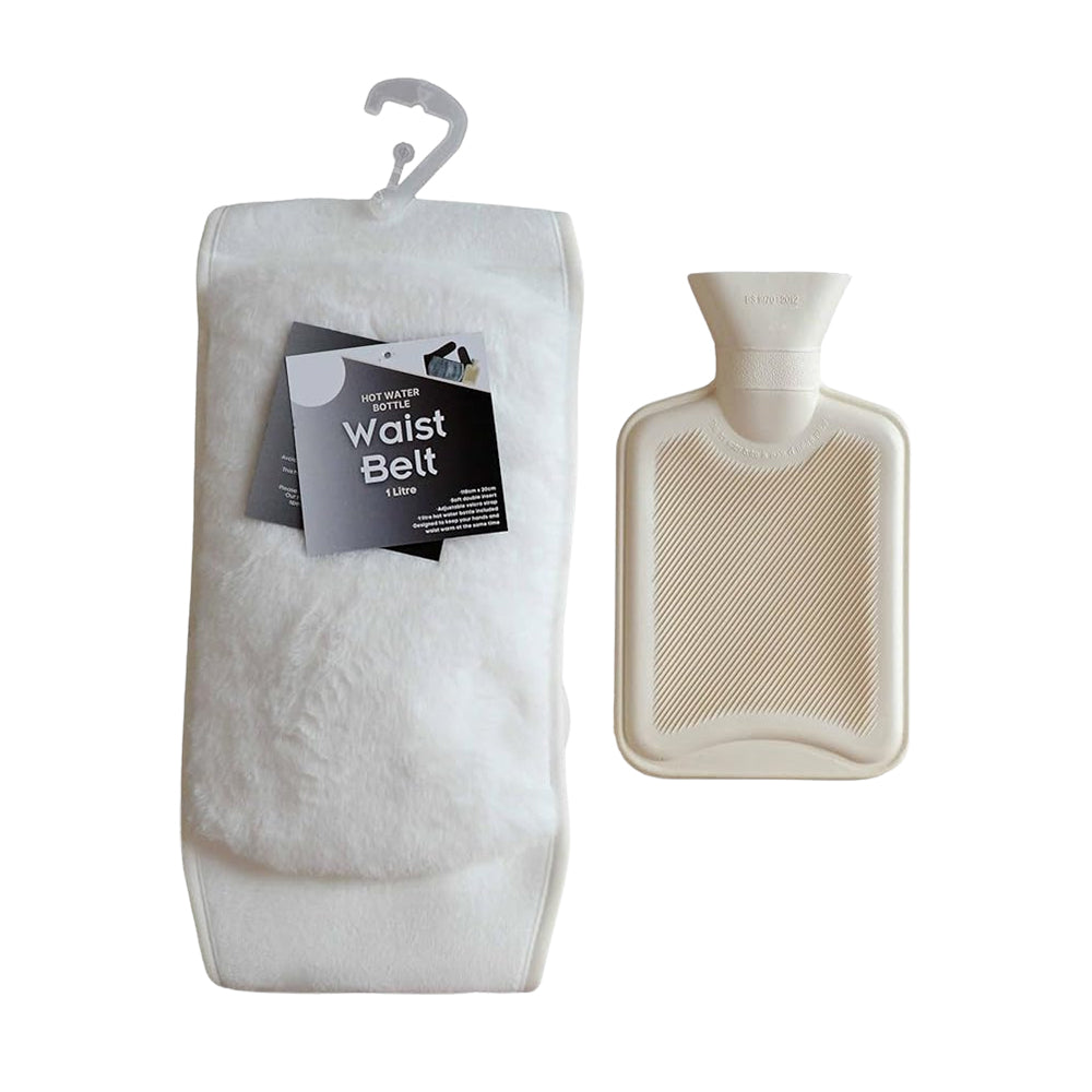 1L Hot Water Bottle with Waist Belt