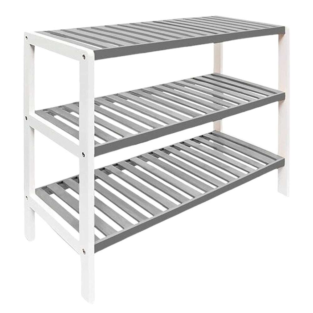 3 Tier Bamboo Shoe Rack and Plant Stand