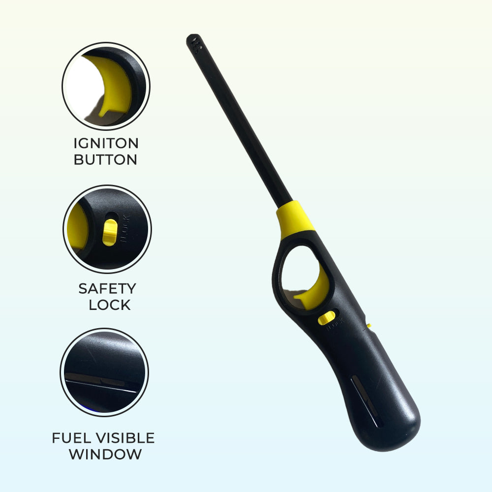 Refillable Safety Gas Utility Lighters