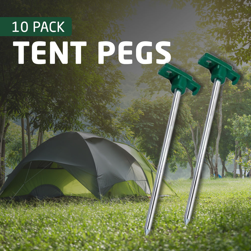 10 Pack Tent Pegs