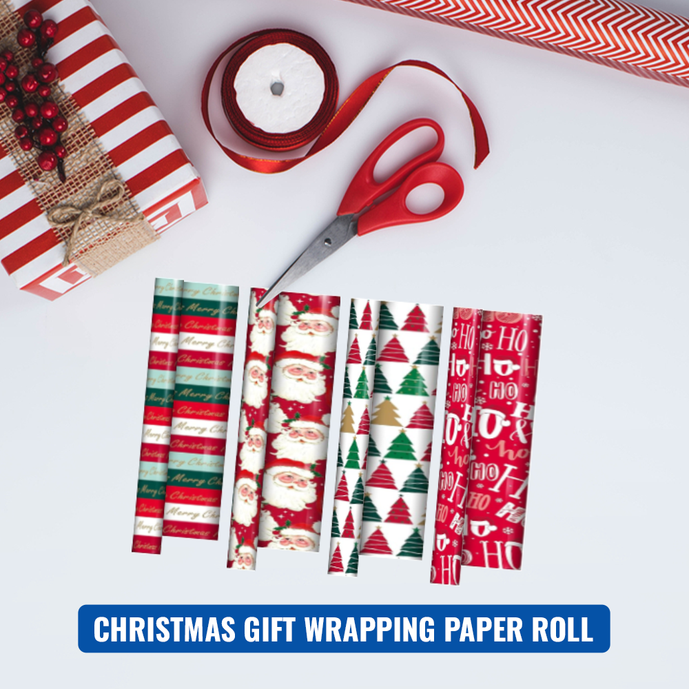 Wrapping Paper Roll For Christmas