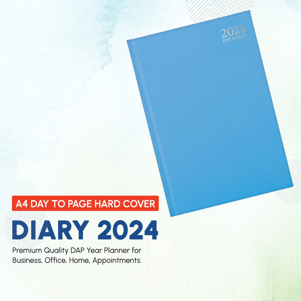 A4 Day to Page Diary