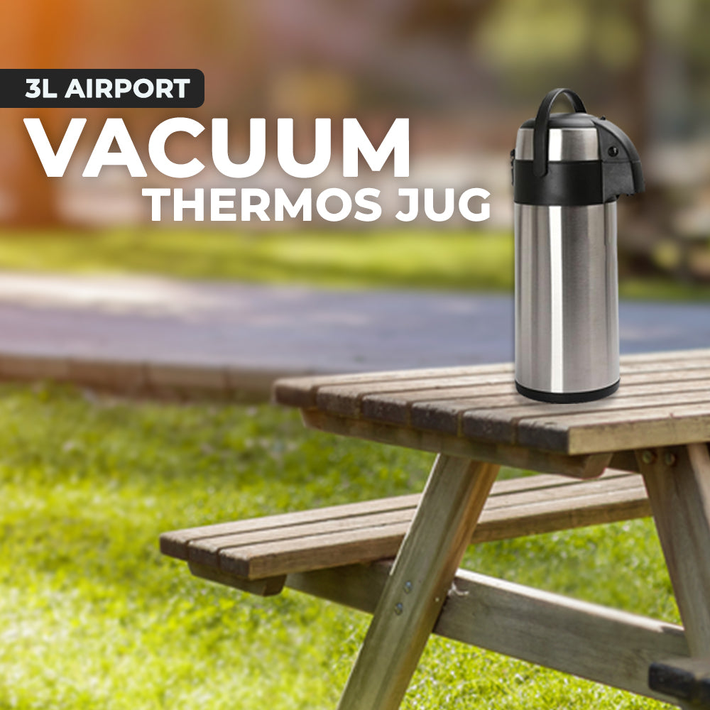 3L Airport Vacuum Thermos Jug