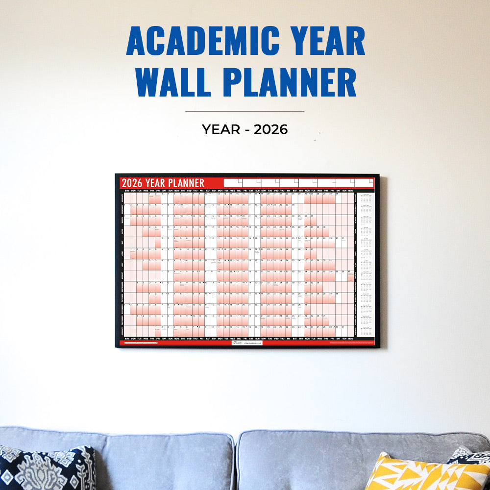 2026 Year A1 Stratified Wall Calendar