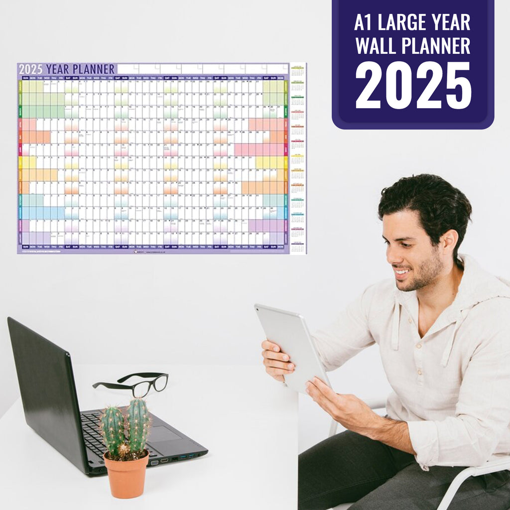 2025 Year Wall Planner A1 Large