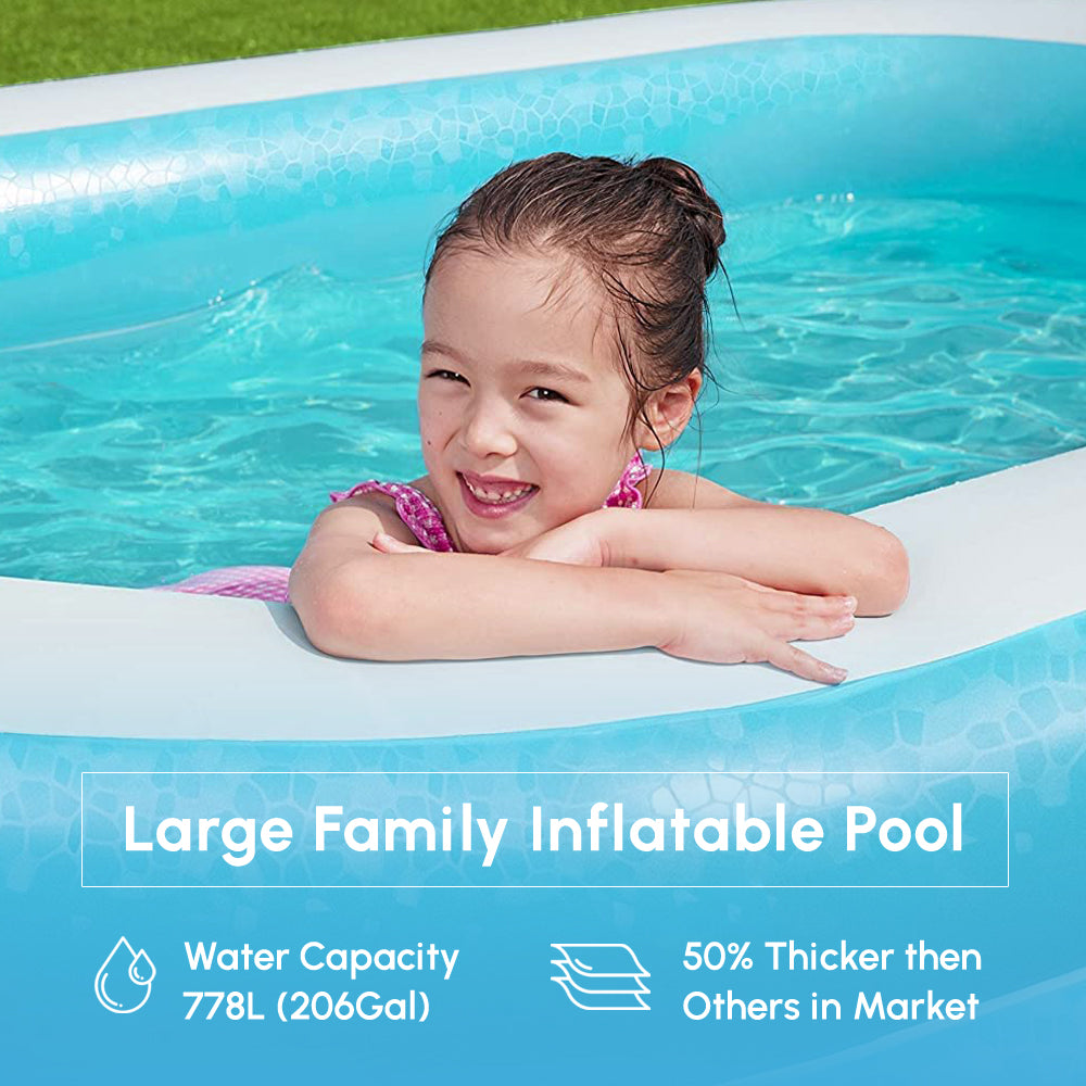 Rectangular Pool for Family