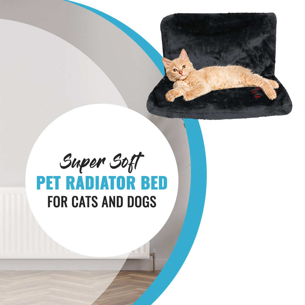 Black Radiator Bed for Cats