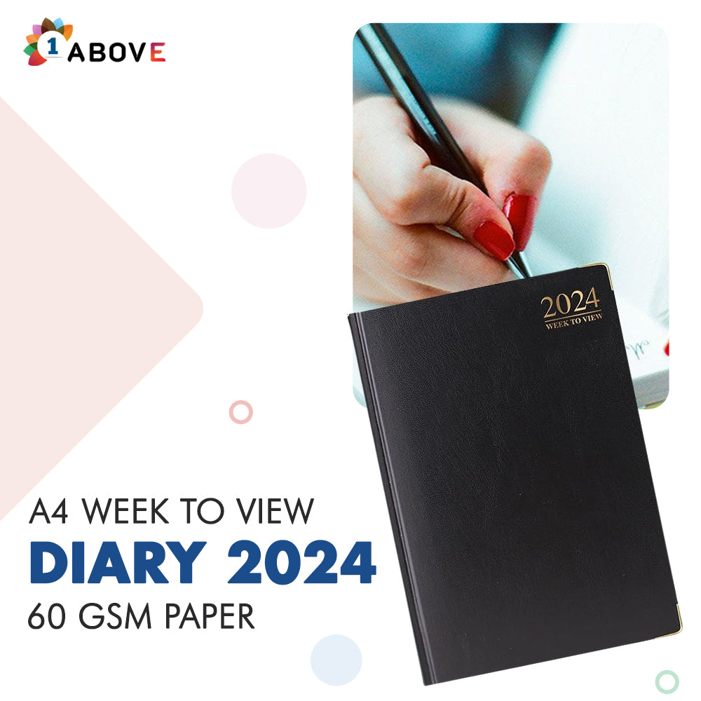 A4 Week to View Diary