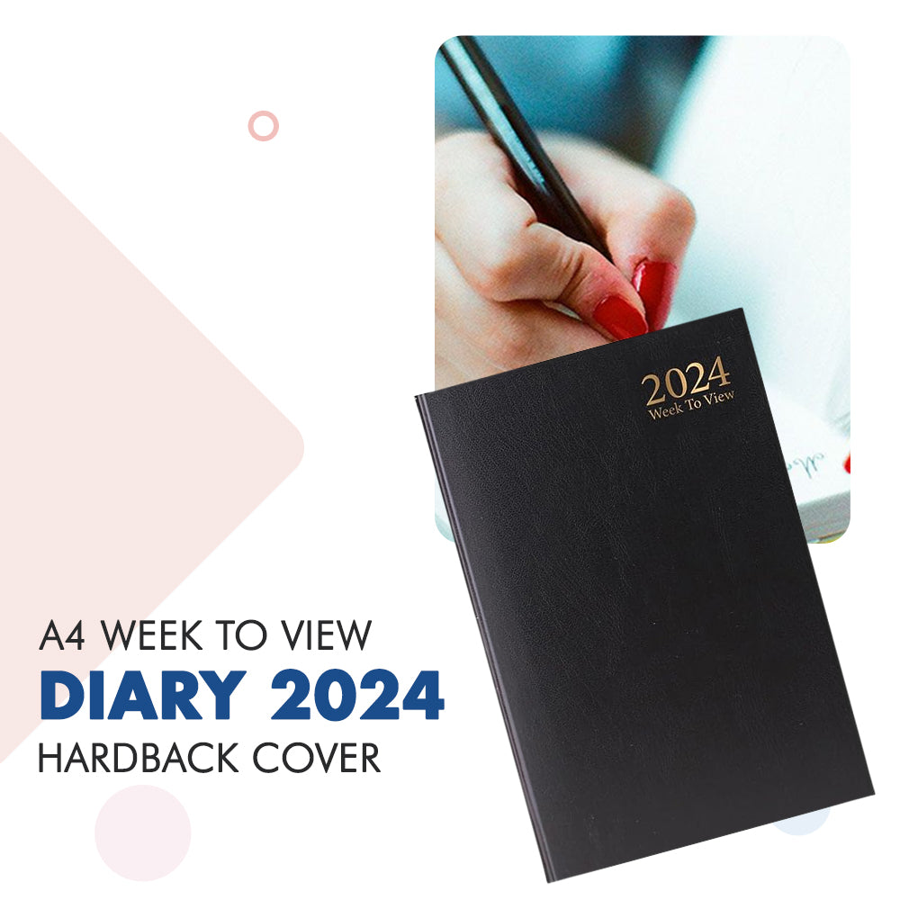 A4 Week to View Diary