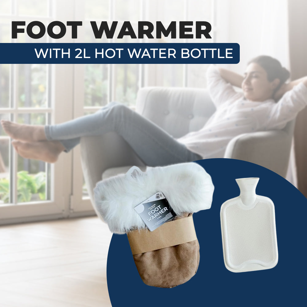 Foot Warmer with 2L Hot Water Bottle