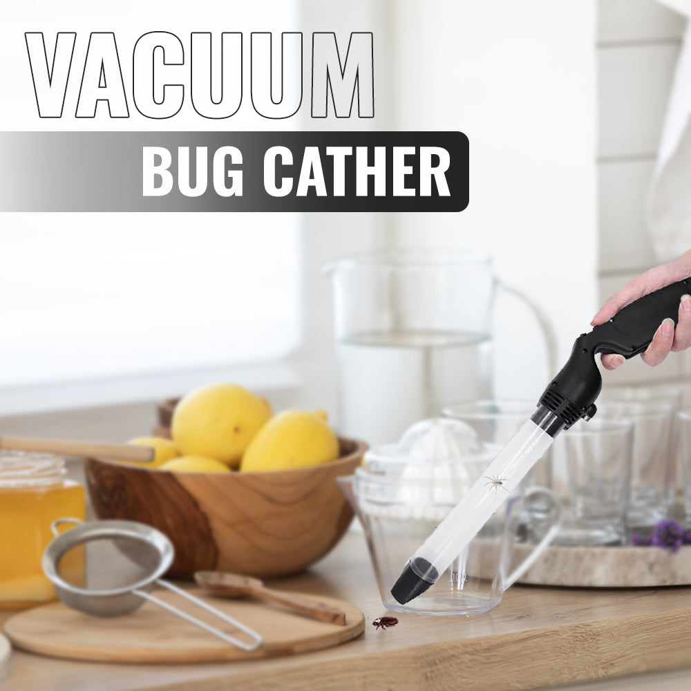 Battery Operated Vacuum Bug Catcher with LED Light