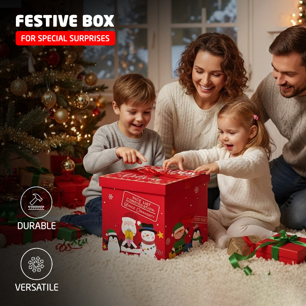 Christmas Eve Kraft Gift Box