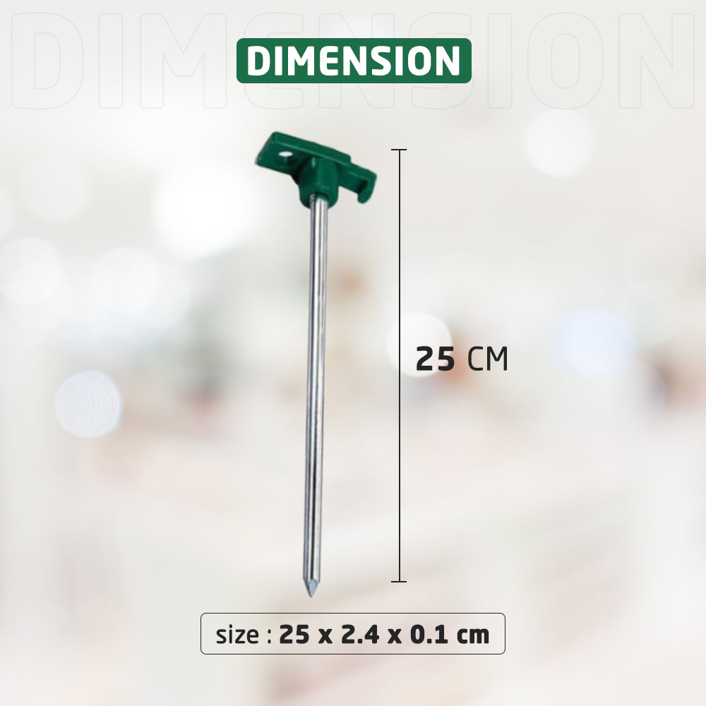 Dimension of Tent Pegs