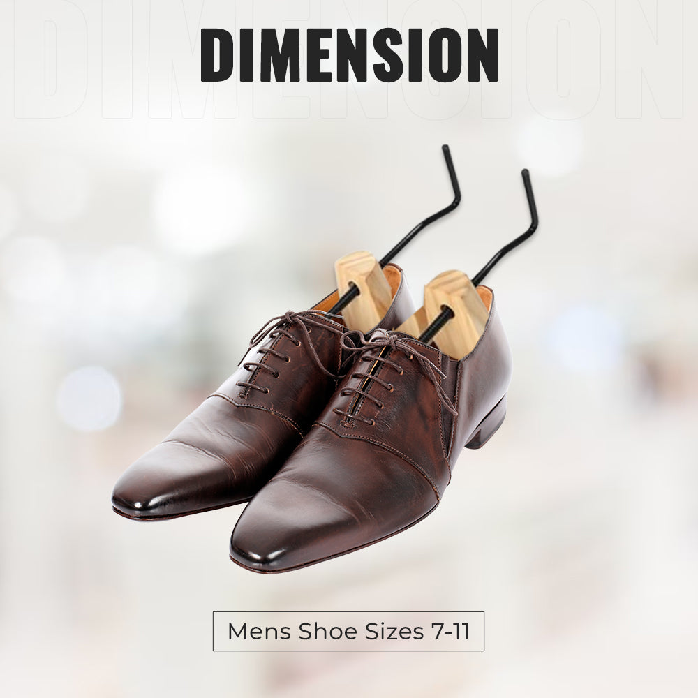 Dimension of Men Shoe Stretchers
