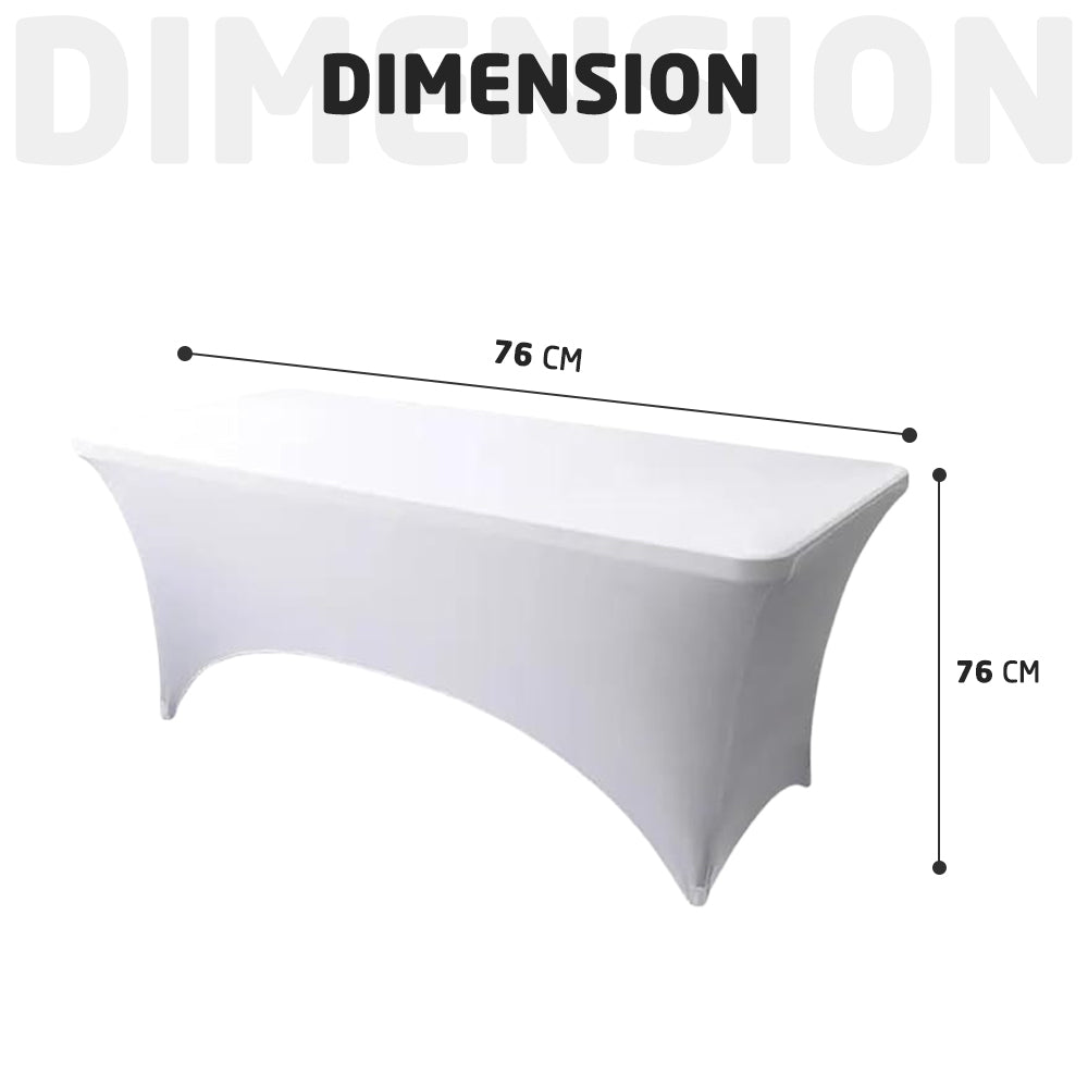 Dimension of Stretchable Spandex Tablecloths