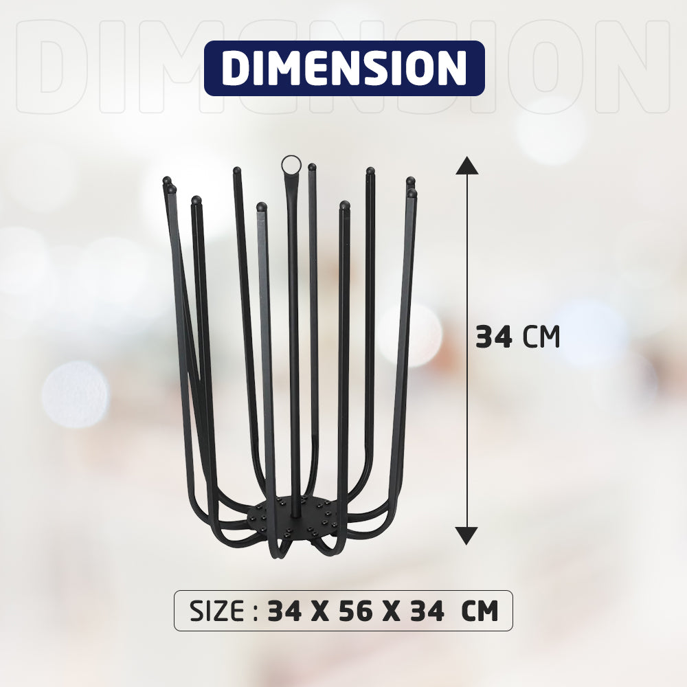 Dimension of 5 Pairs Welly Boot Rack