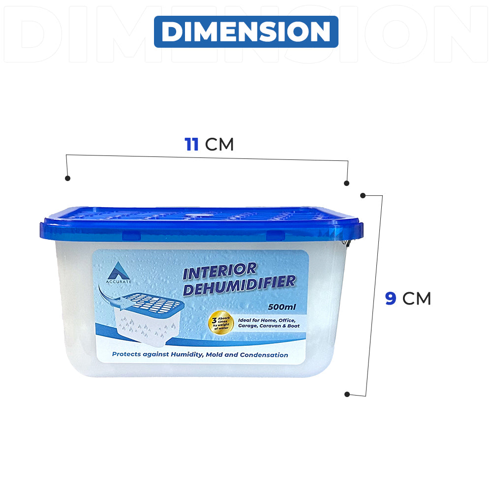 Interior Dehumidifier 11x9CM