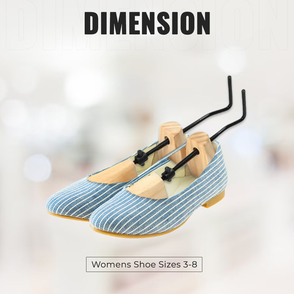 Dimension of Women Shoe Stretchers