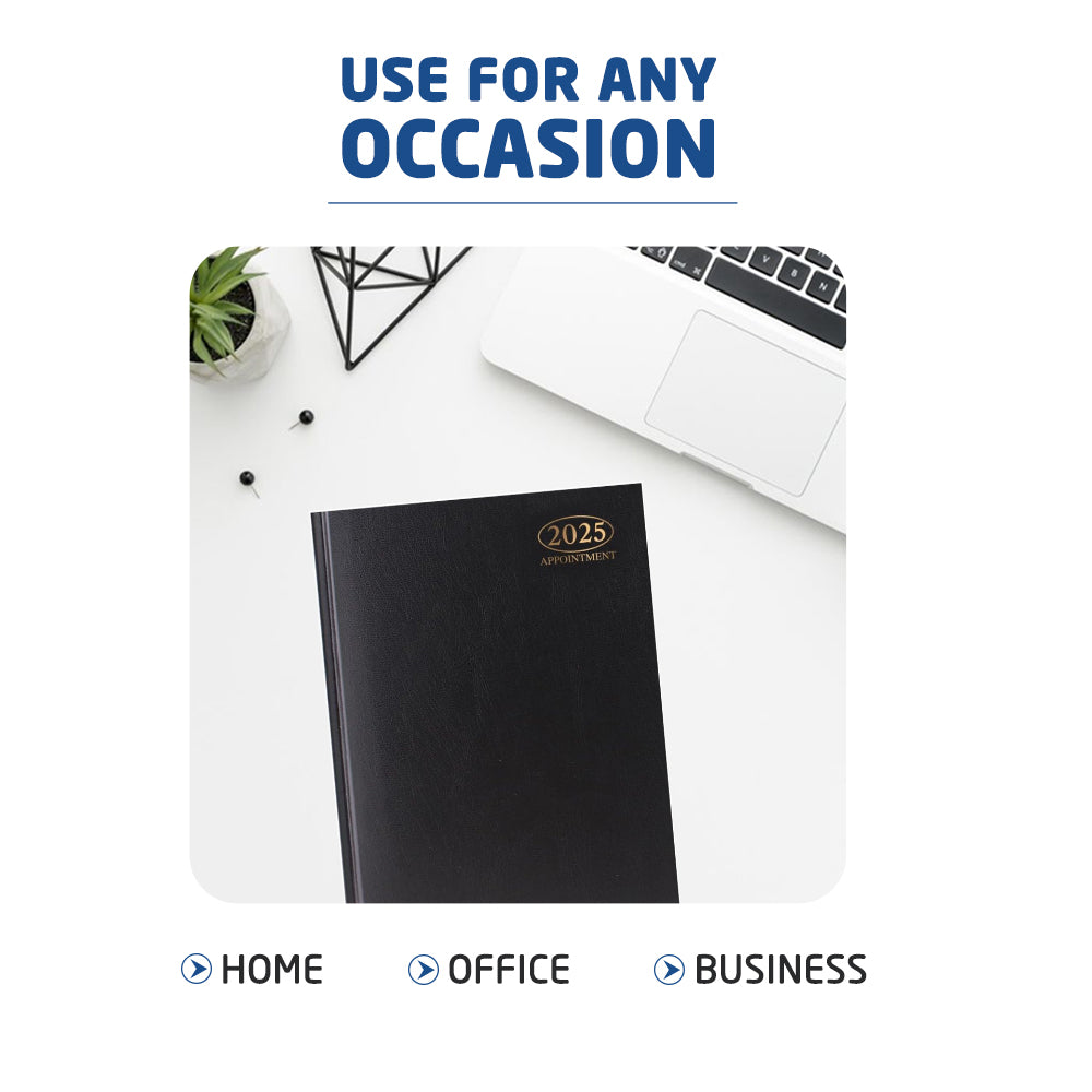 2025 A5 Day to Page Appointment Diary - Use for any Occasion