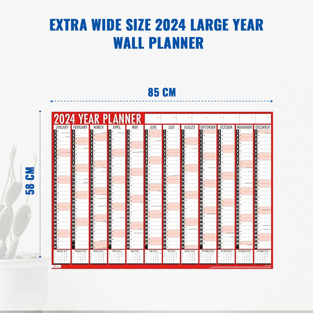 A1 Large Year wall Planners & Personal Organisers