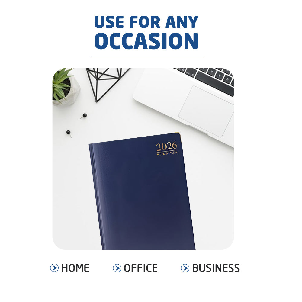 2026 A4 Week to View Diary
