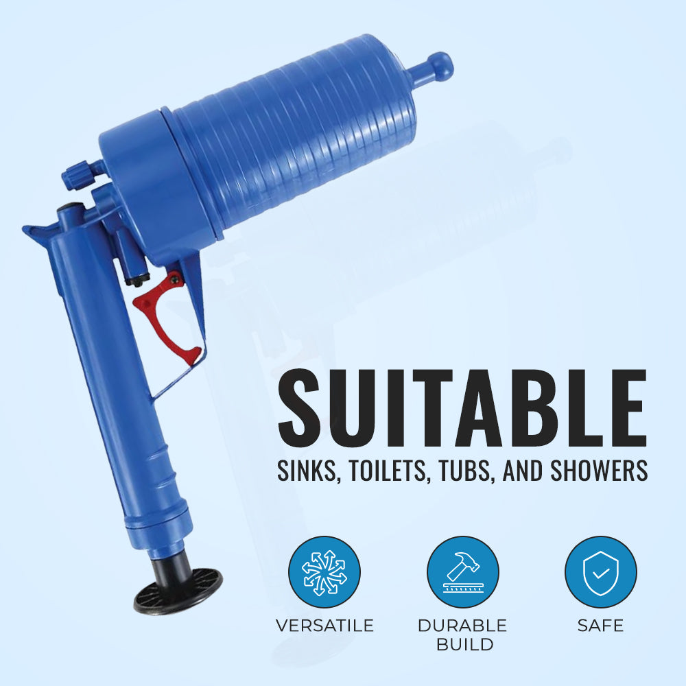 Drain Blaster - Powerful Multi-Drain Air Plunger