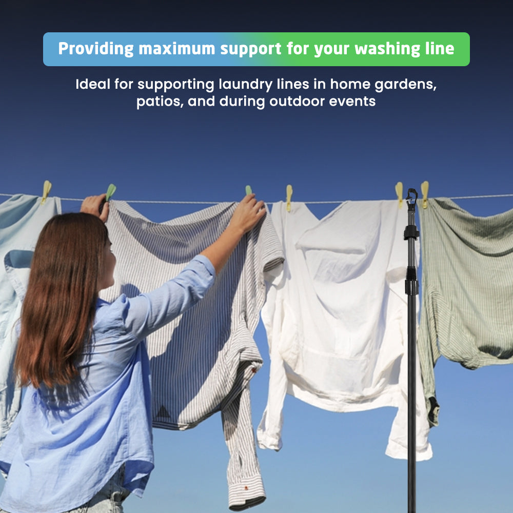 Outdoor extending line prop best sale