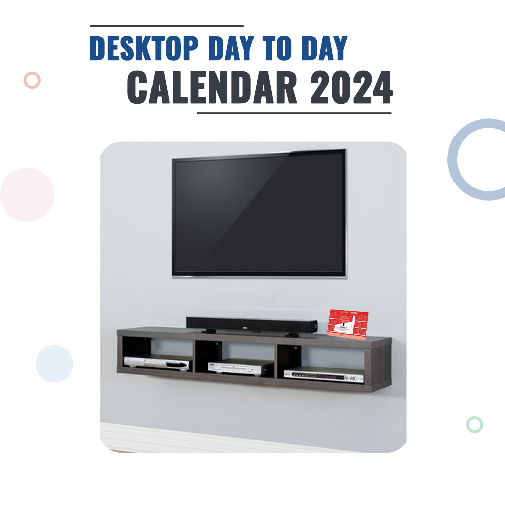 Day To Day Desk Calender - 2024