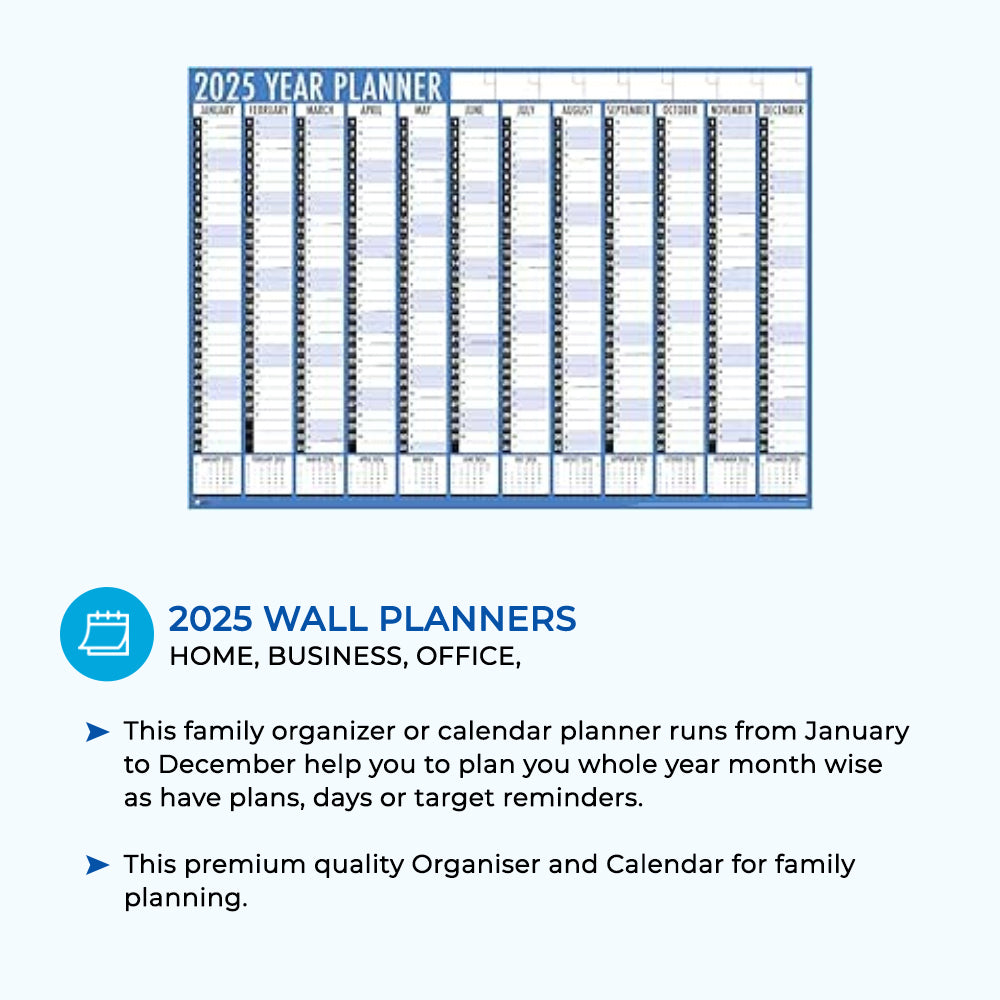 2025 A1 Large Wall Planners
