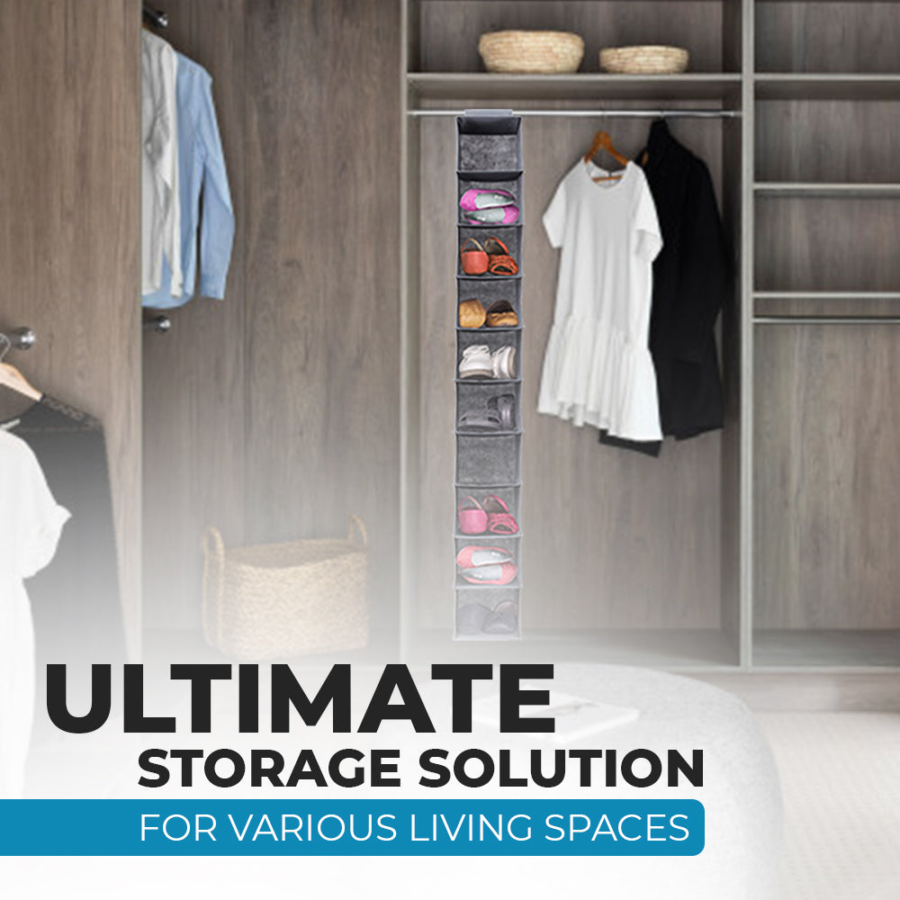 10 shelves Foldable Wardrobe Closet Organizer