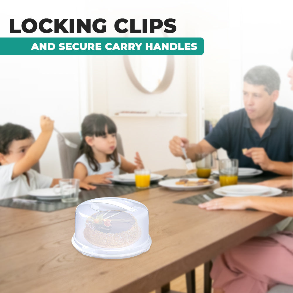 Round Plastic Cake Box