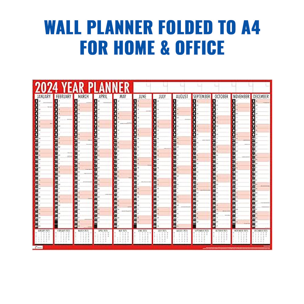 A1 Large Year wall Planners & Personal Organisers