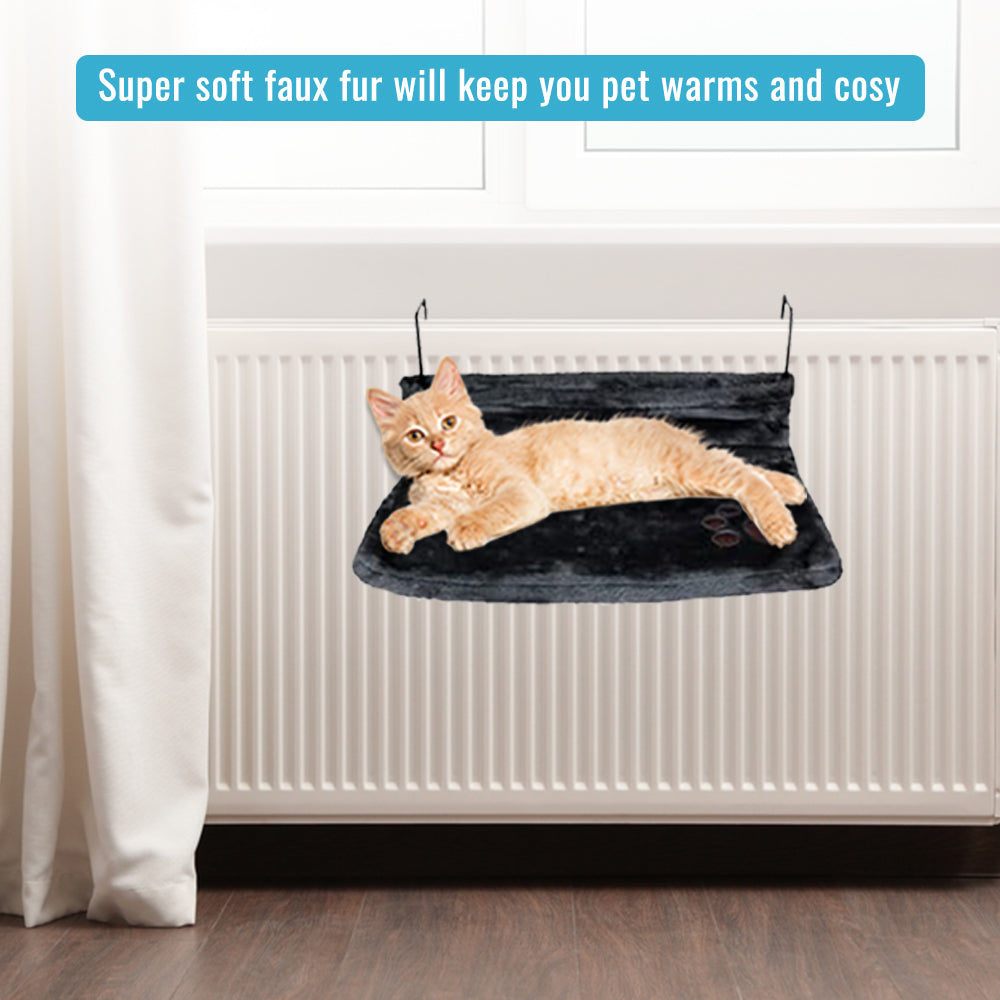 Black Radiator Bed for Cats
