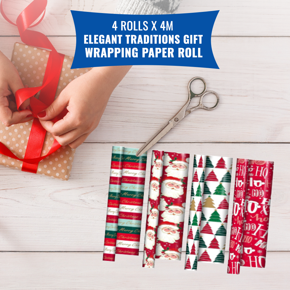 Wrapping Paper Roll For Christmas